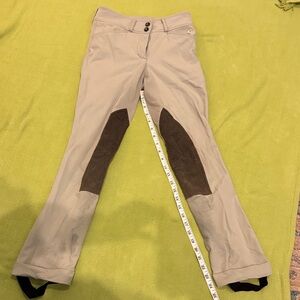 Girls RJ Classics beige Riding Jods Size 14R